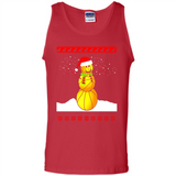 Basketball Santa Funny Christmas - Tank Top