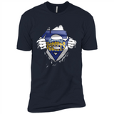 Denver Nuggets And Superman Fans - Premium Short Sleeve T-Shirt