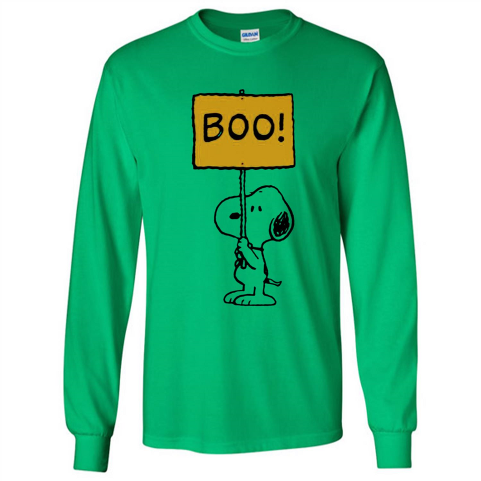 Halloween Snoopy Boo - Long Sleeve T-Shirt