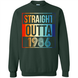 Retro Straight Outta 1986 32 Years Old - Sweatshirt