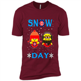 Snow Day Shirt For Chicago Cubs Vs Minion Fans pingpong