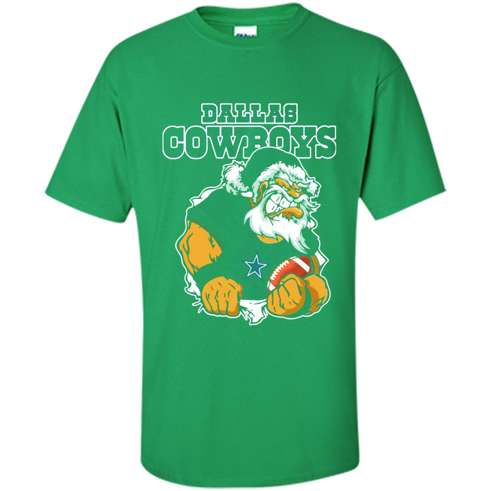 Grumpy Santa Claus Dallas Cowboys Football Team PINGPONG