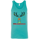 Miller High Life beer reinbeer Christmas - Canvas Unisex Tank