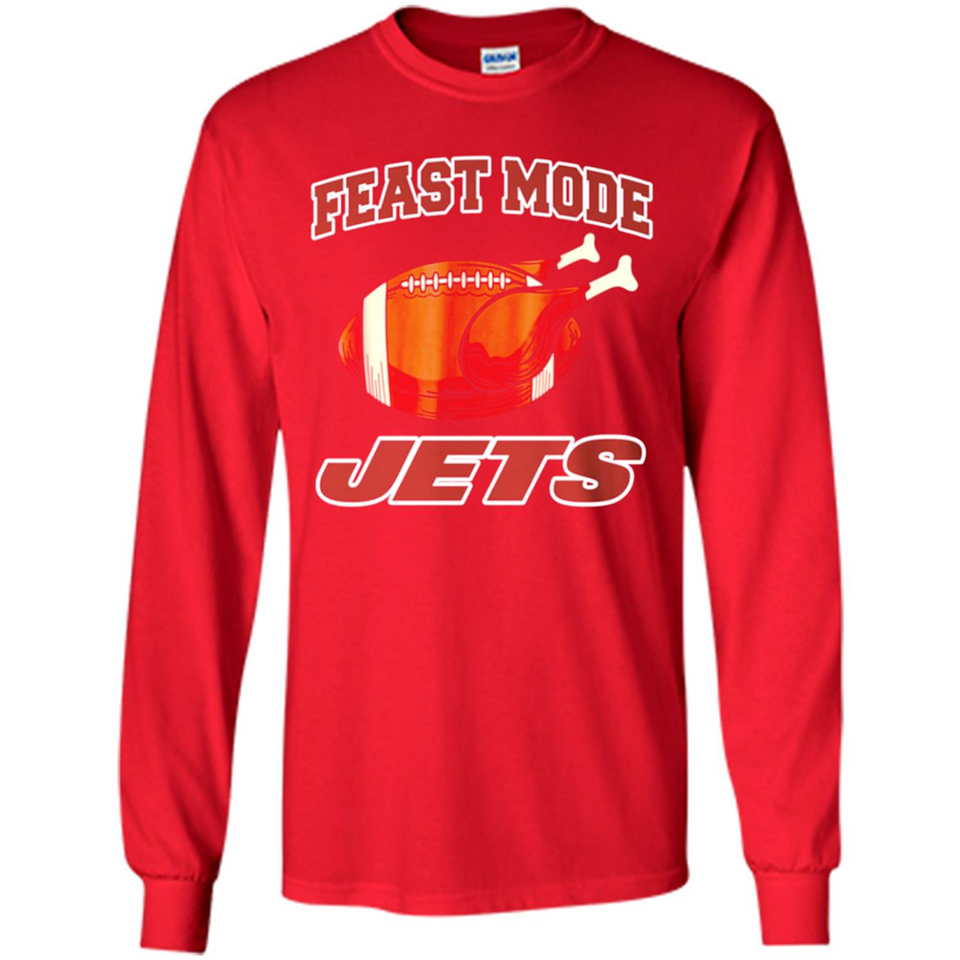 Feast Mode Jets Shirt - New York Turkey Thanksgiving