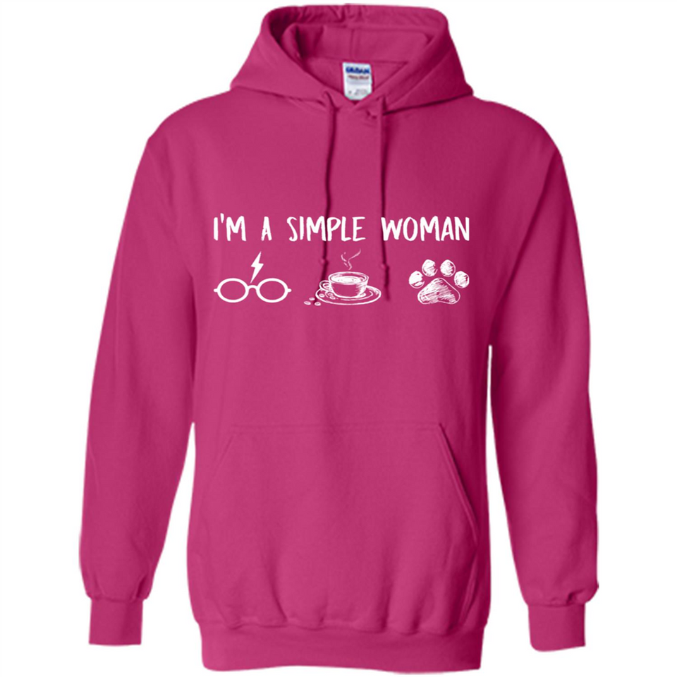 I’m Simple Woman Like Harry Potter, Coffee and Dog