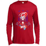 Carolina Hurricanes Halloween The Nightmare Before Christmas - Canvas Long Sleeve T-Shirt