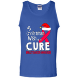 My Christmas Wish Is A Cure Breast Cancer Awareness sweater PINGPONG