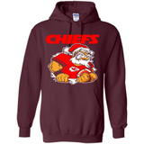 Grumpy Santa Claus Kansas City Chiefs Football Team PINGPONG
