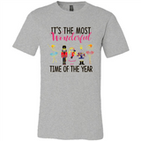 It's The Most Wonderful Time Of The Year - Canvas Unisex T-Shirt
