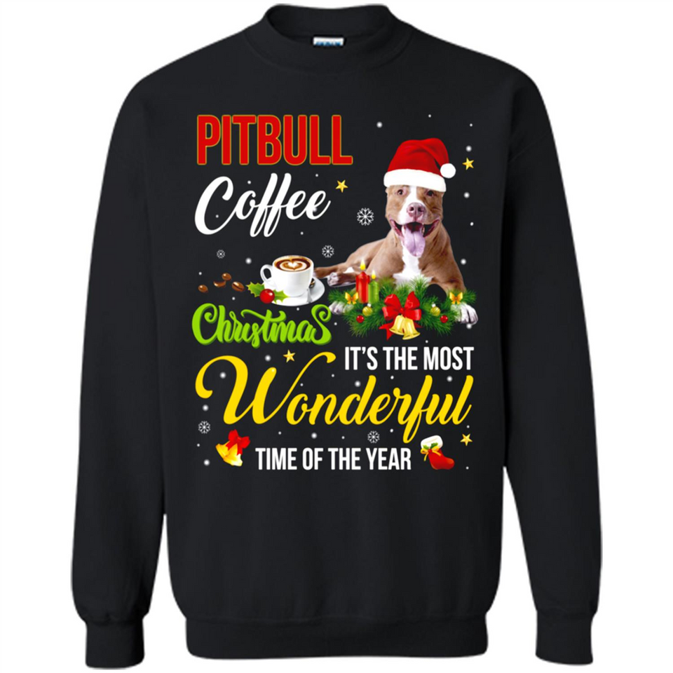 Pitbull Coffee Wonderful Christmas