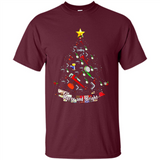 Merry And Bright Plumber Christmas Tree Shirt PINGPONG - Shirt