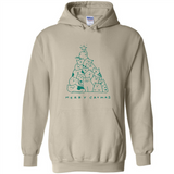 Merry Catmas Funny Cat Christmas Tree Sweatshirt - Hoodie