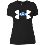 Miami Marlins Under Armour Logo - Ladies' Boyfriend T-Shirt
