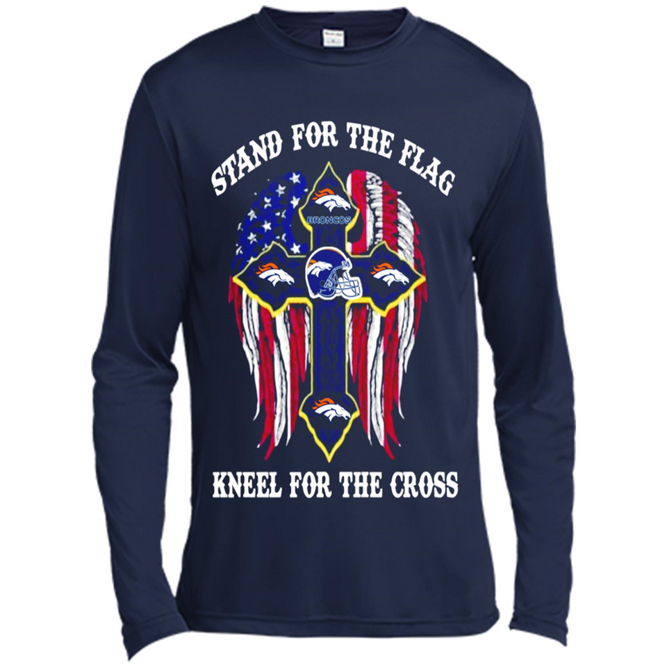 Denver Broncos - Stand For the Flag, Kneel for the Cross