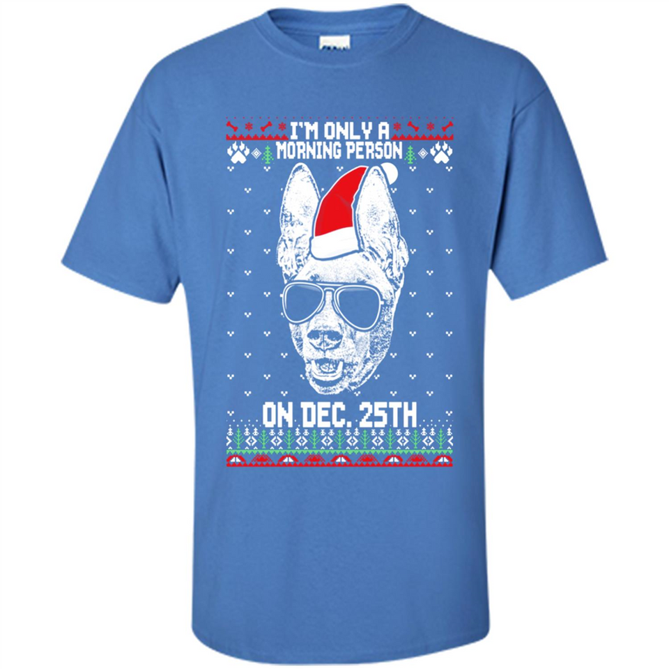 Morning Person Pharaoh Hound Funny Xmas - Shirt