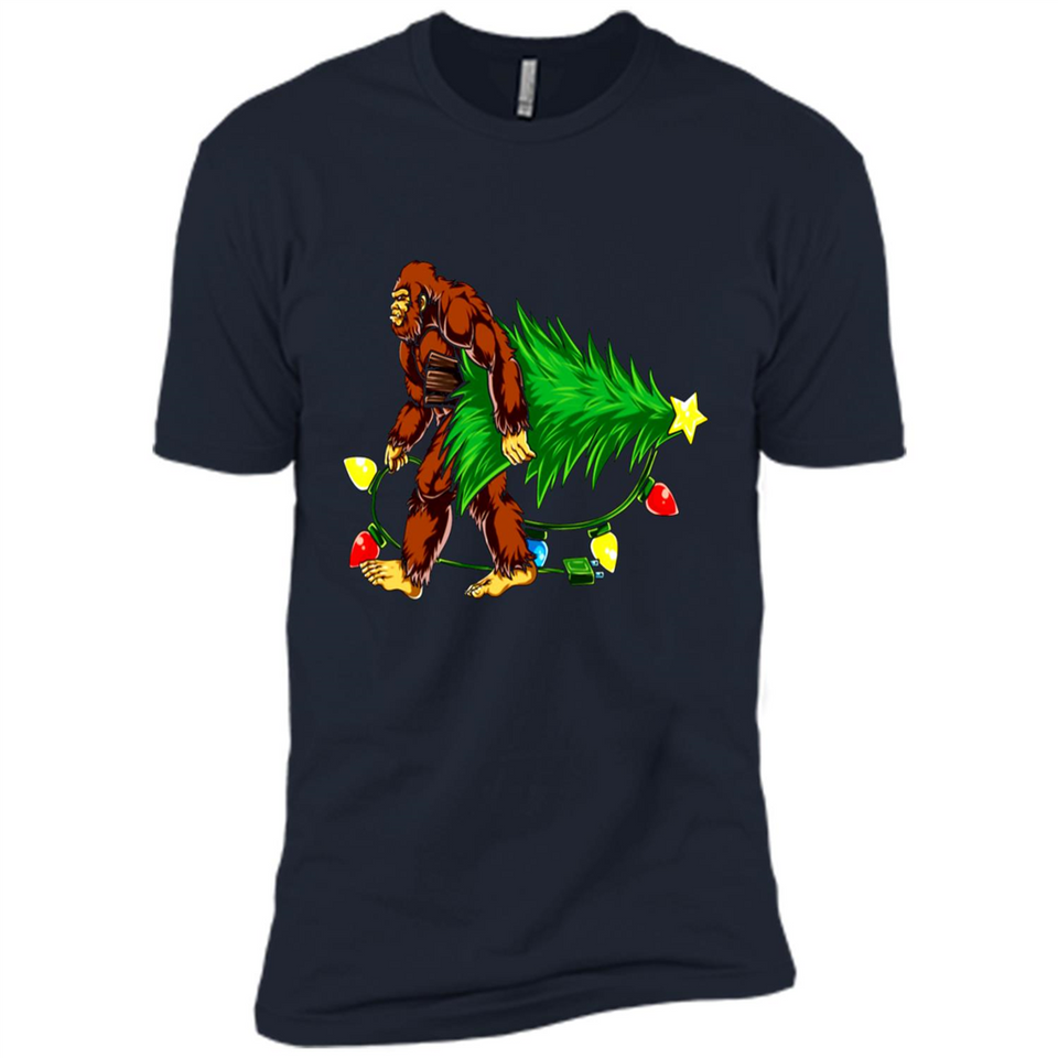 Hugging Christmas Tree Bigfoot PING PONG