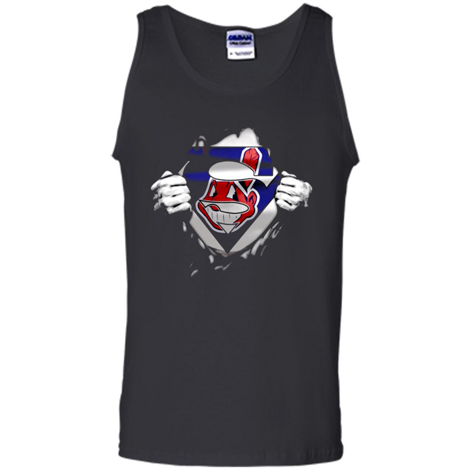 Cleveland Indians And Superman Fans - Tank Top