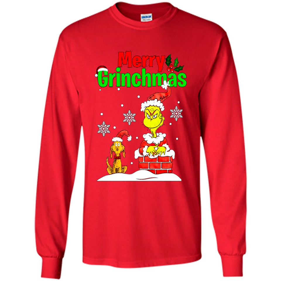 Merry Grinchmas Not Merry Christmas sweater PINGPONG