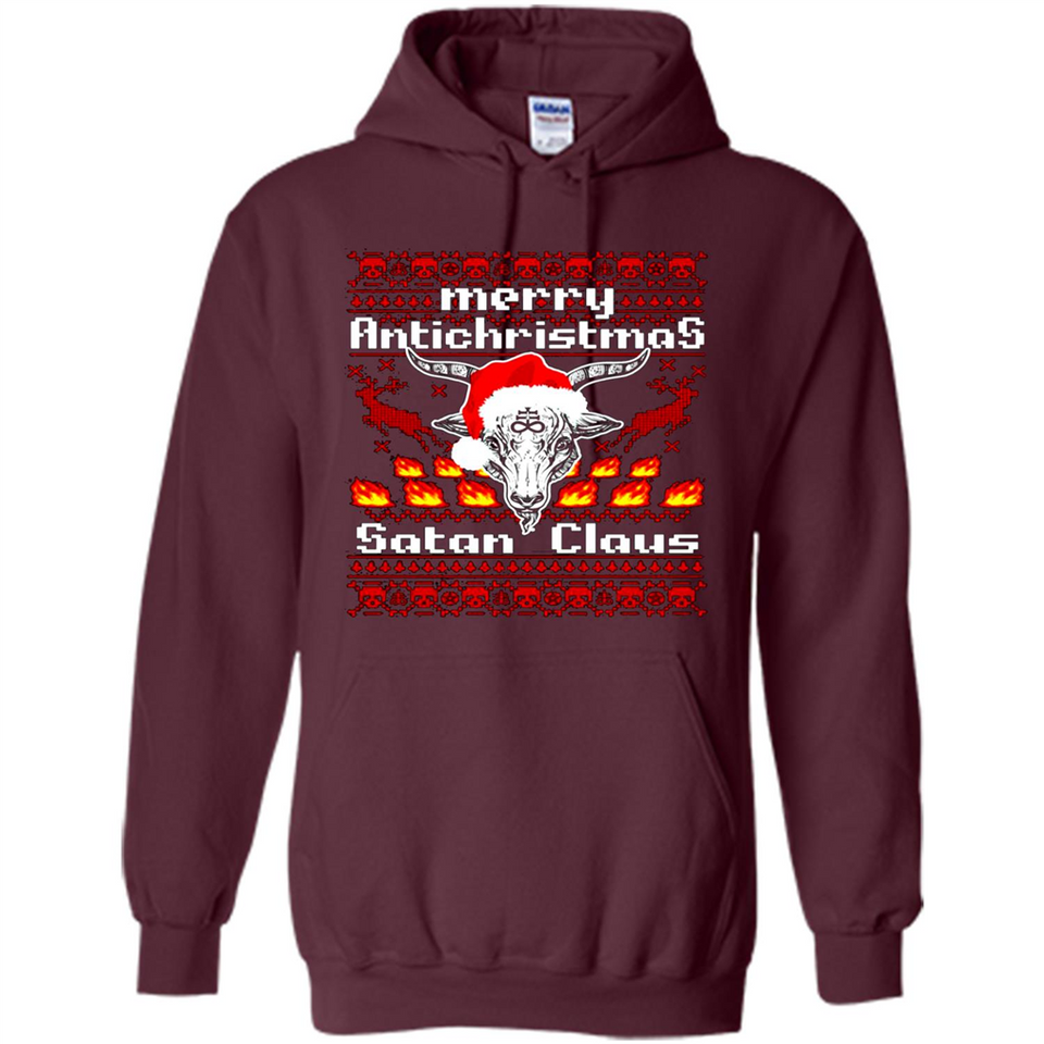 Merry Antichristmas Satan Claus Christmas sweater Sweater PINGPONG