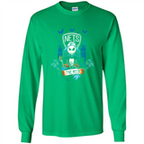 Brooklyn Nets Halloween The Nightmare Before Christmas - Long Sleeve T-Shirt