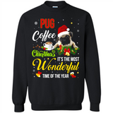 Pug Coffee Wonderful Christmas