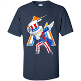MLB MIAMI MARLINS UNCLE SAM DABBING INDEPENDENCE DAY