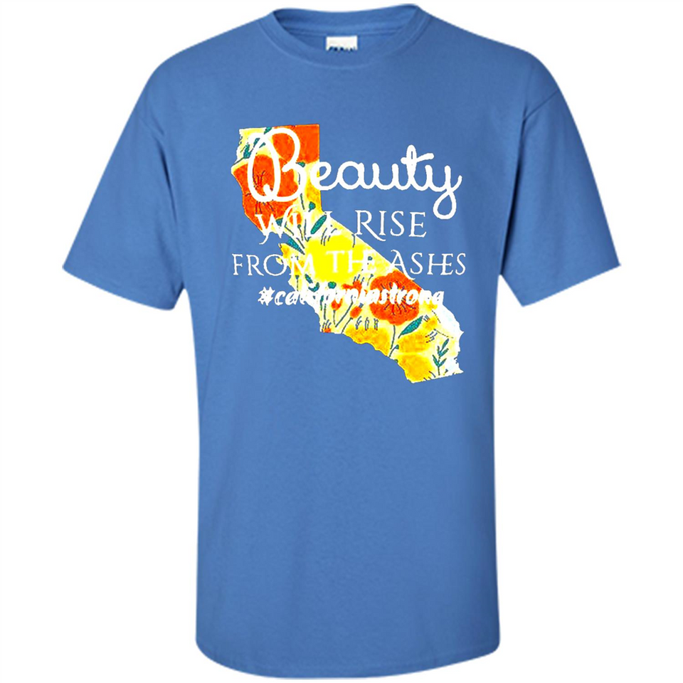 Paradise California Strong Camp Fire Youth T-Shirt PINGPONG - Shirt
