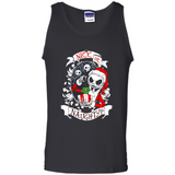 Christmas Shirt, Santa Nice Or Naughty Xmas - Tank Top