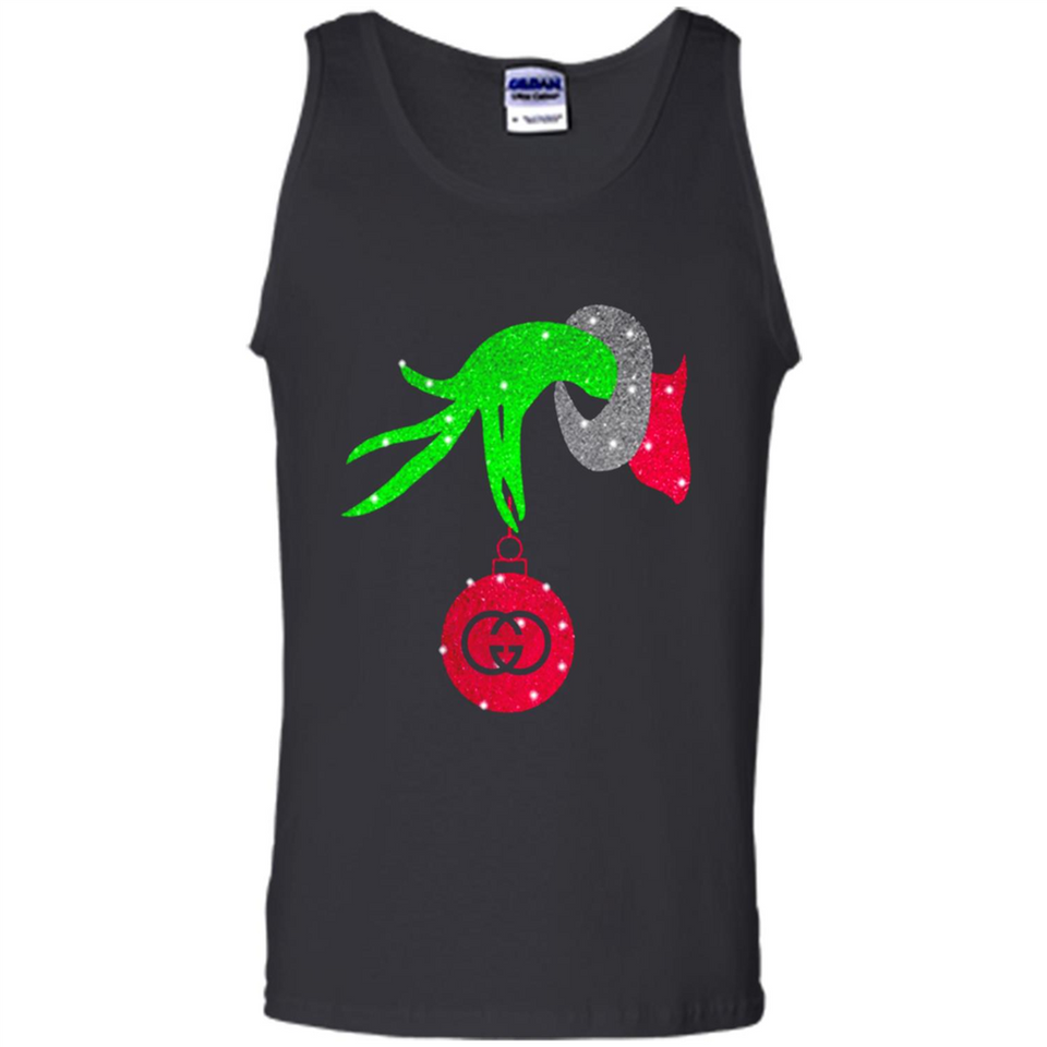 Grinch hand holding logo Gucci PING PONG