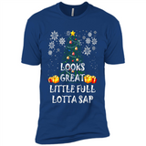 Looks Great Little Full Lotta Sap Funny Christmas Tree Mug PINGPONG - Premium Short Sleeve T-Shirt