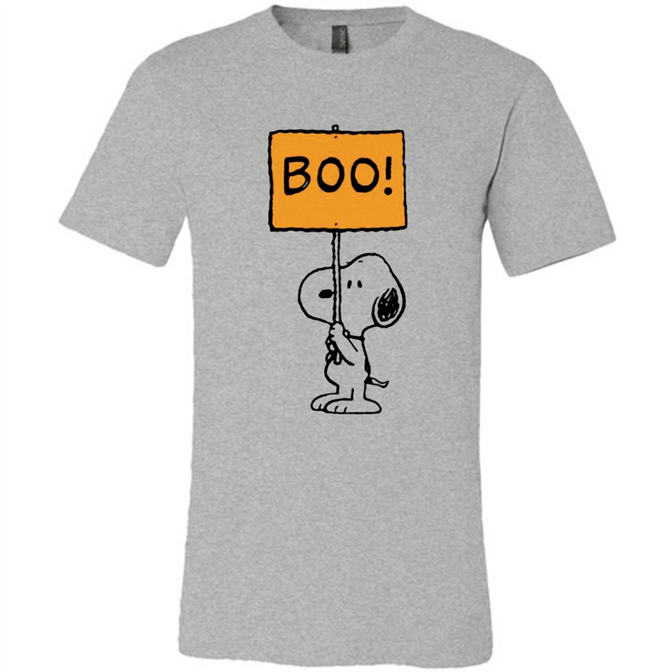 Halloween Snoopy Boo - Canvas Unisex T-Shirt
