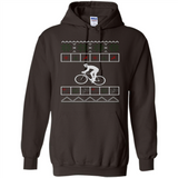 Christmas Ugly Sweater Cycling - Ugly Christmas Sweater - Hoodie