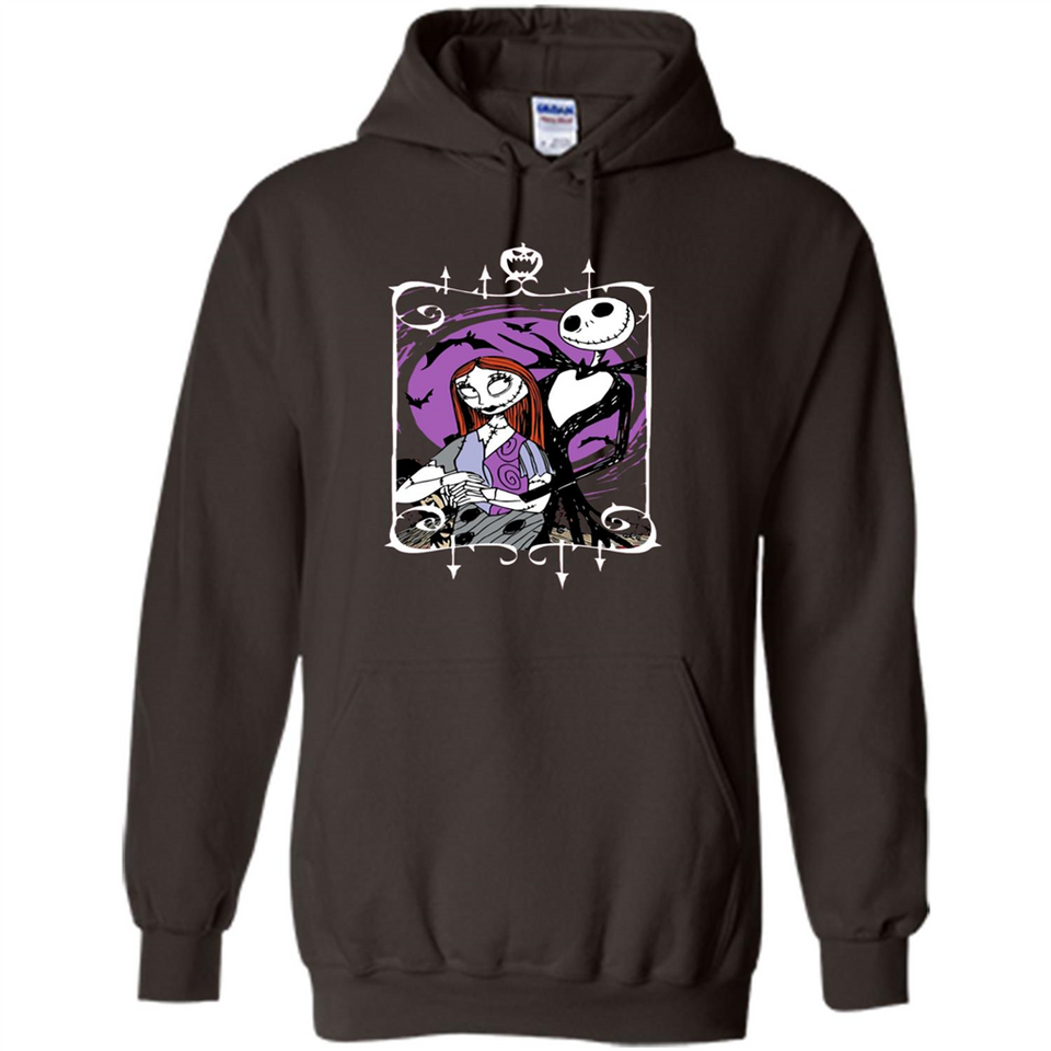 Disney Nightmare Before Christmas Jack And Sally T-Shirt - Hoodie