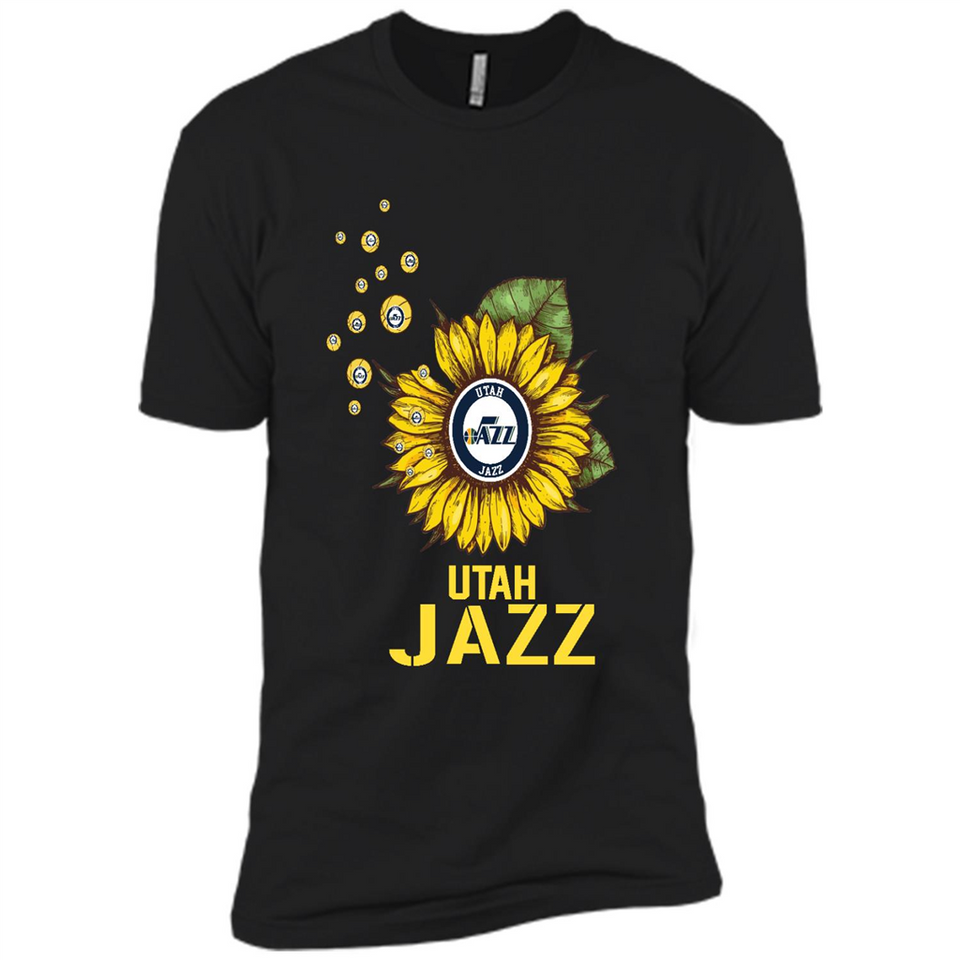 Utah Jazz Basketball Sunflower