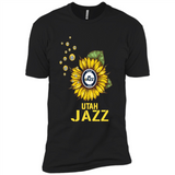 Utah Jazz Basketball Sunflower