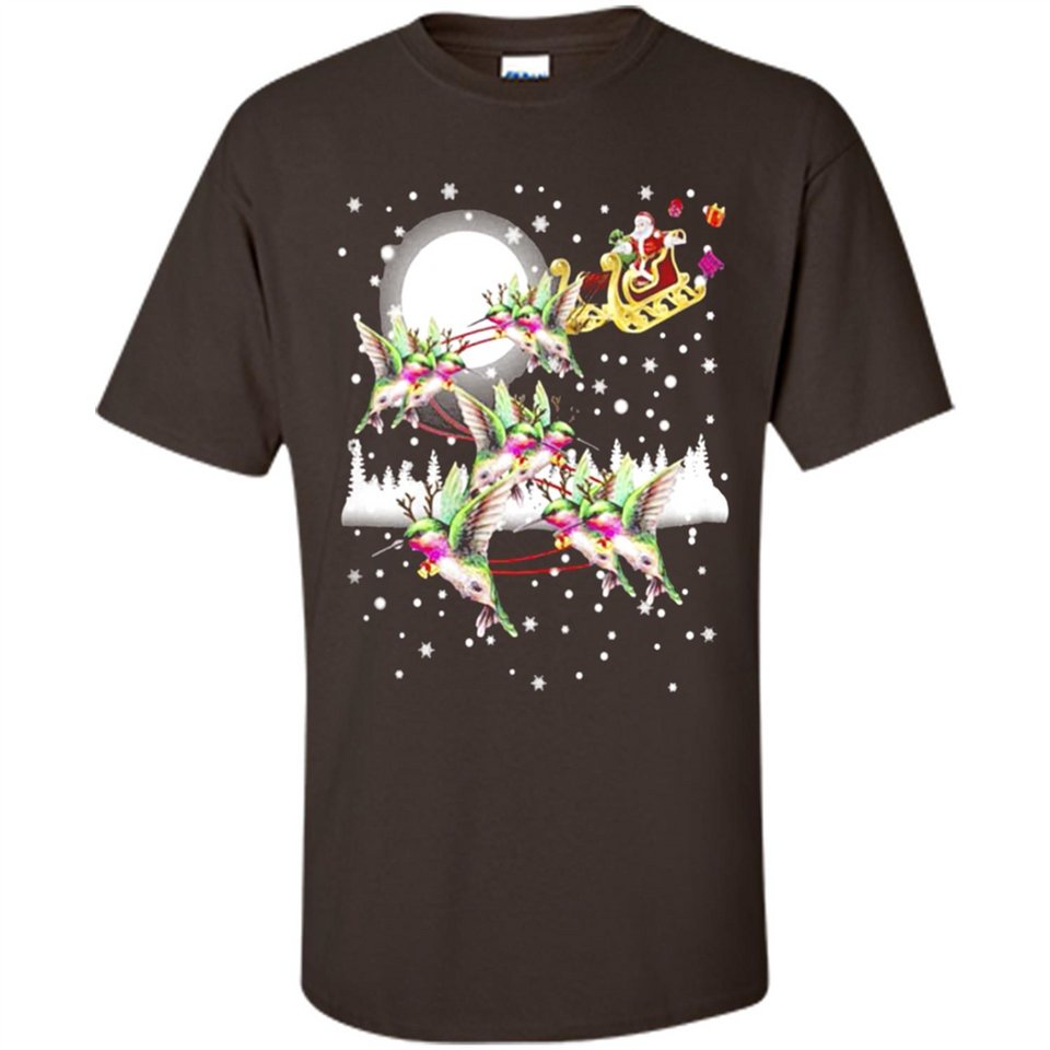 Hummingbird Santa Sleigh - Shirt