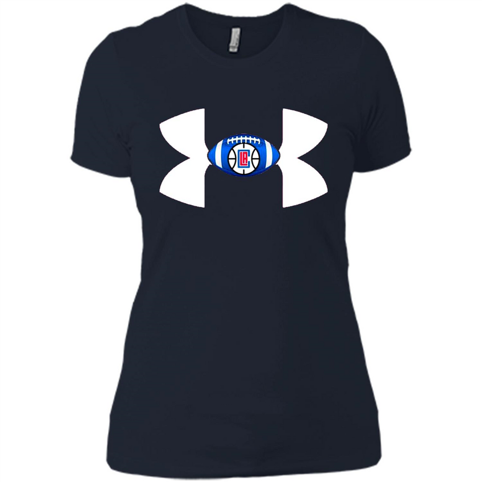 Los Angeles Clippers Under Armour Logo - Ladies' Boyfriend T-Shirt