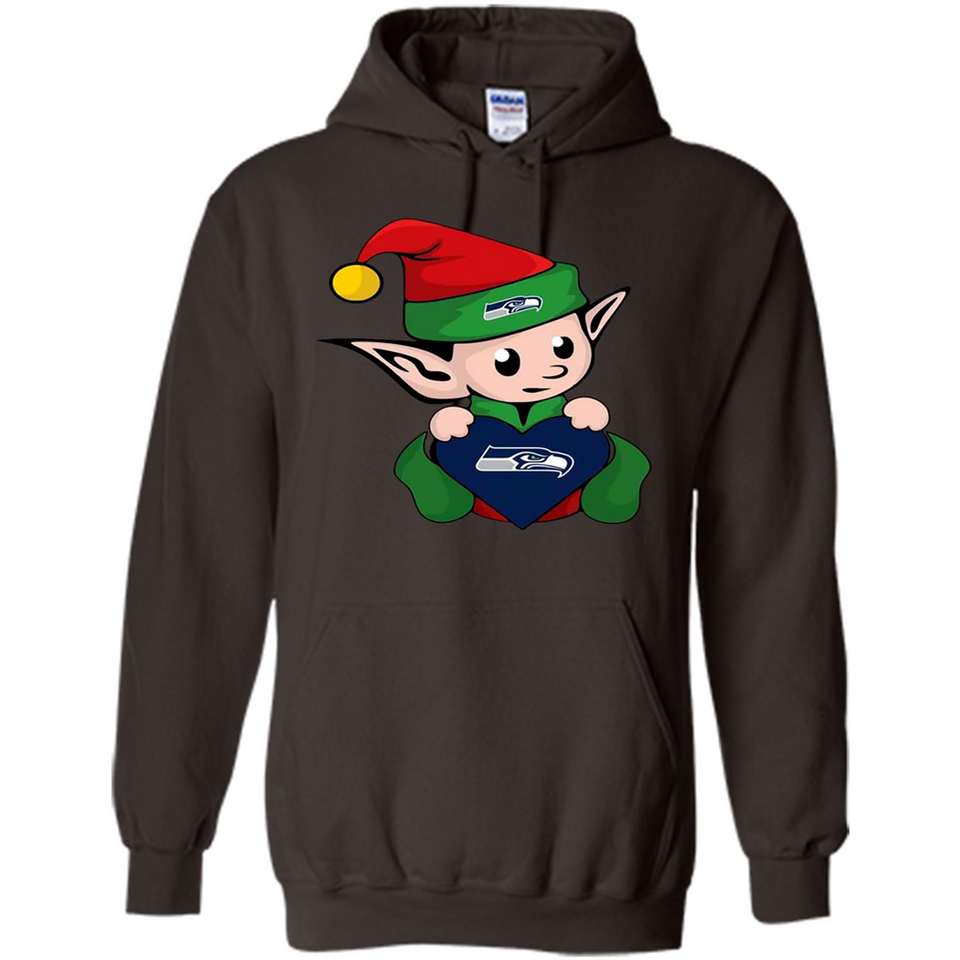 Seattle Seahawks ELF Elves Grinch Santa Claus