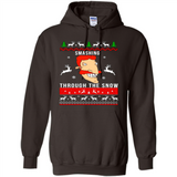 Nigel Thornberry Smashing through the snow Christmas sweatshirt PINGPONG