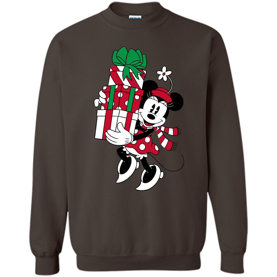 Disney Minnie Mouse Christmas Gift Sweatshirt - Sweatshirt