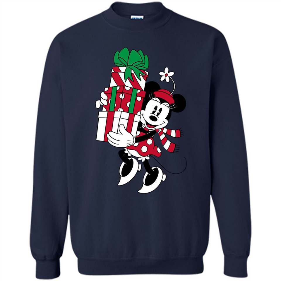 Disney Minnie Mouse Christmas Gift Sweatshirt - Sweatshirt