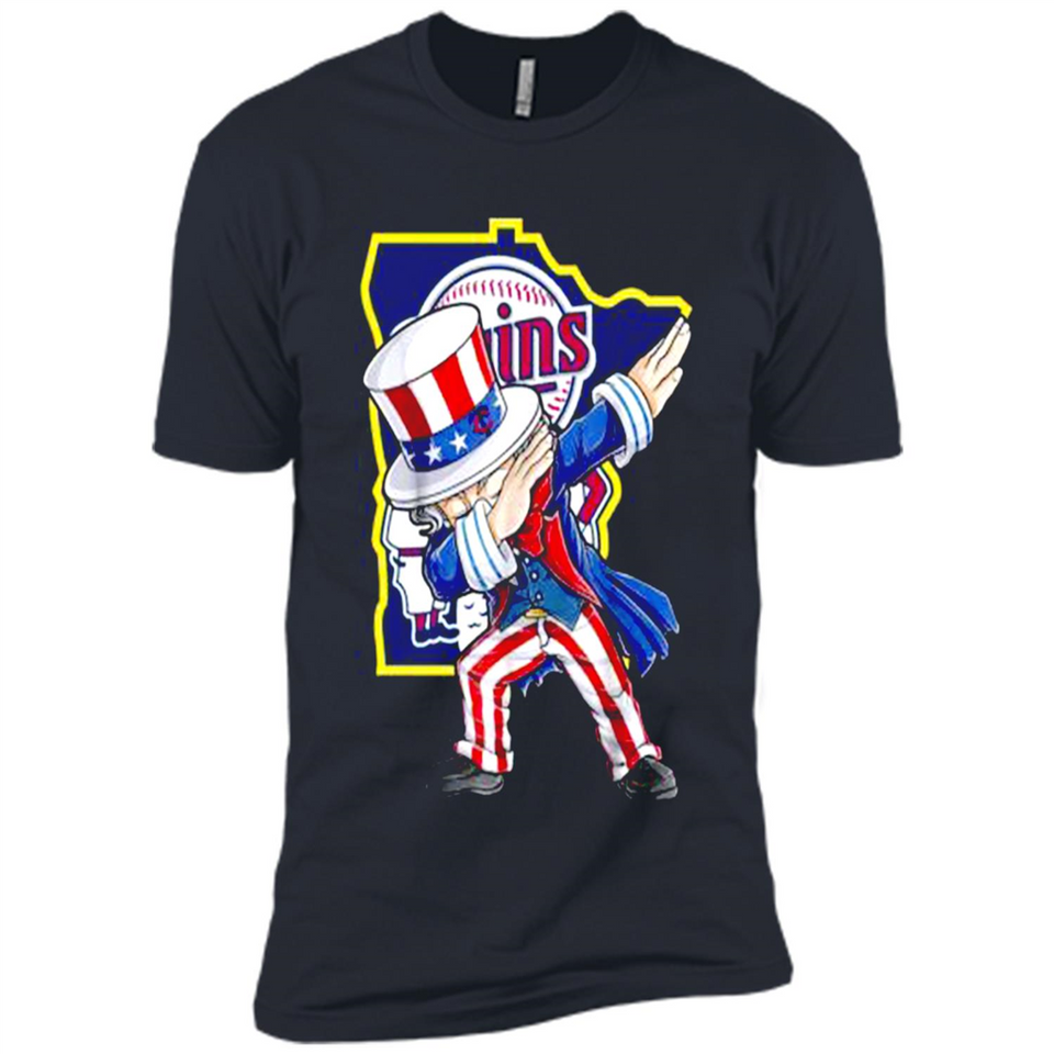MLB MINNESOTA TWINS UNCLE SAM DABBING INDEPENDENCE DAY