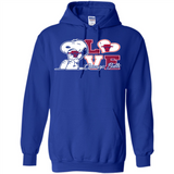Snoopy loves NBA Chicago Bulls - Hoodie