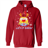 Minion Arizona Diamondbacks Ugly Christmas Sweater Let it Snow - Hoodie