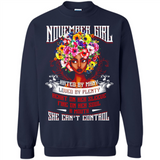 November Girl Flower - Sweatshirt