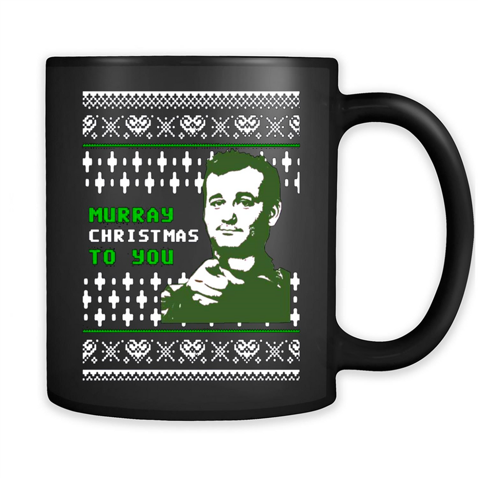 Murray Christmas to you ugly sweatshirt PINGPONG