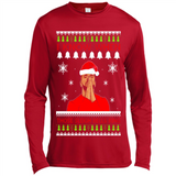 Drake I Know When Those Sleigh Bells Ring Christmas - Canvas Long Sleeve T-Shirt
