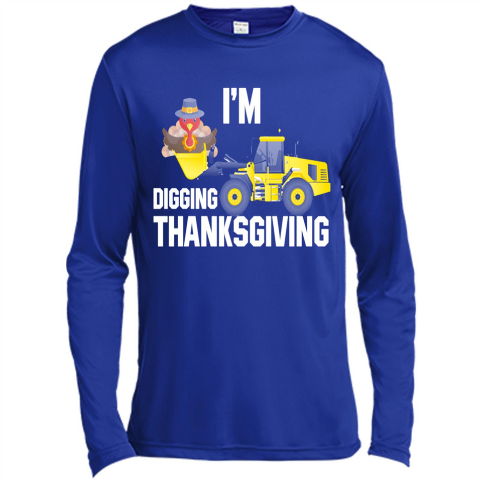I'm Digging Thanksgiving Cute Turkey Tractor