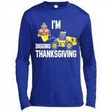 I'm Digging Thanksgiving Cute Turkey Tractor