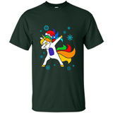 Christmas Dabbing Unicorn - Shirt